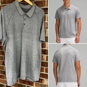 Lululemon  *  Metal Vent Tech Polo Shirt XL EUC Current Style